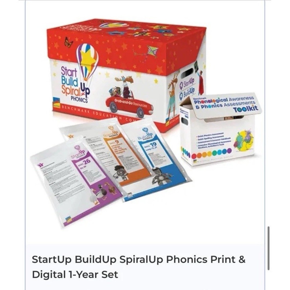 Benchmark StartUp Phonics Complete Classroom Kit Set NEW Homeschool Reading